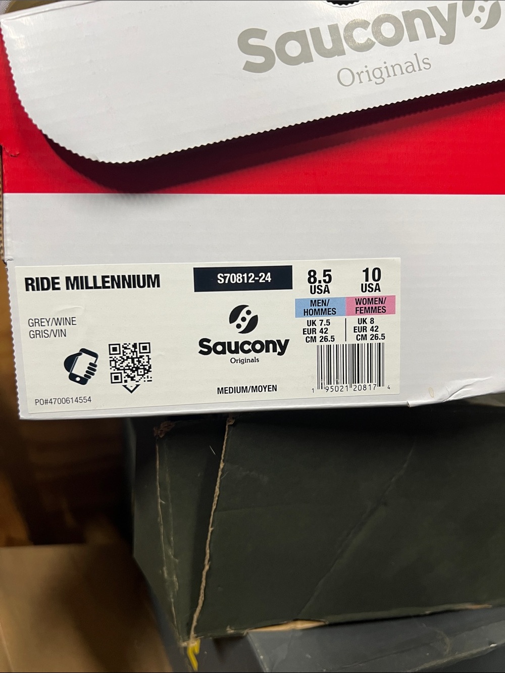 Saucony Ride Millennium Box